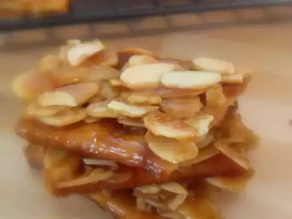 Recipe Almond florentine