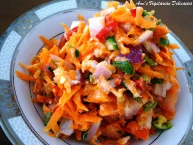 Recipe Carrot sambol (salad)