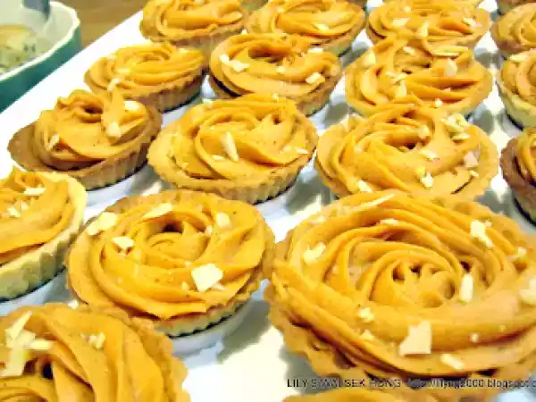 Recipe Chiffon sweet potato tarts
