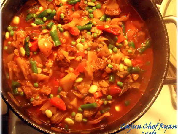 Recipe Vegetable beef soup