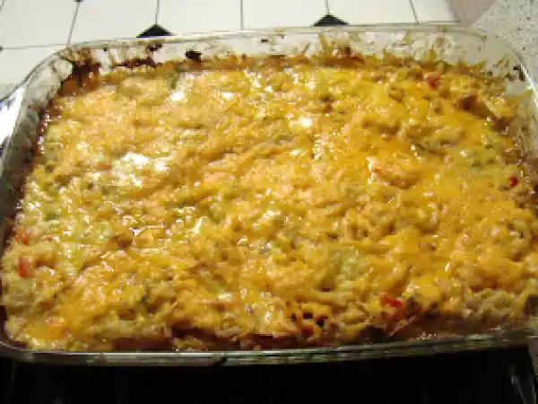 Recipe Surekha's smoked gouda cheddar hash brown casserole