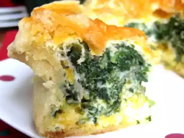 Recipe Spinach-artichoke quiche