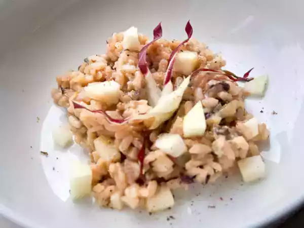 Recipe Risotto al radicchio rosso di treviso