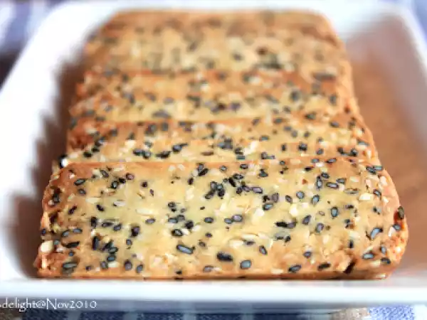 Recipe Sesame cookies