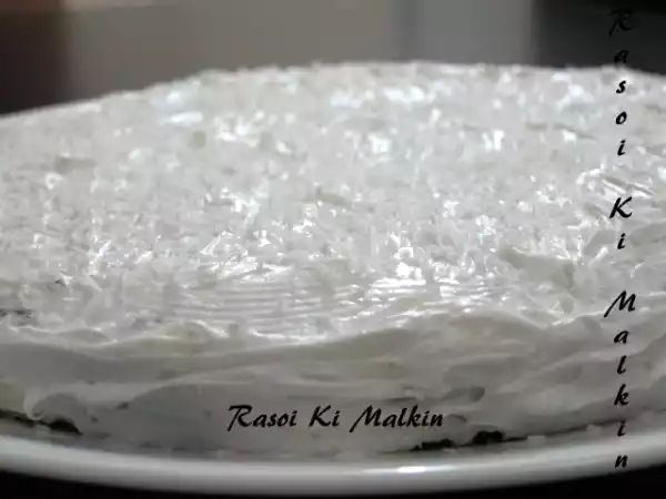 Recipe Eggless banana cake