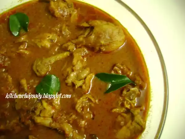 Recipe Chettinad varutha kozhi curry (chettinad chicken curry)