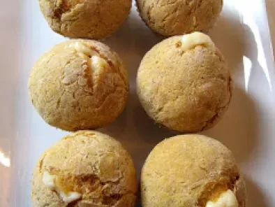 Recipe Sweet potato bread with cream cheese filling
