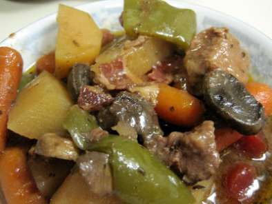 Recipe Crock-pot beef bourguinon
