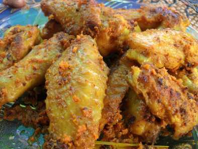 Recipe Nyonya fried turmeric chicken wings