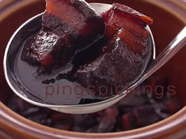 Recipe Tau yew bak / soy sauce pork