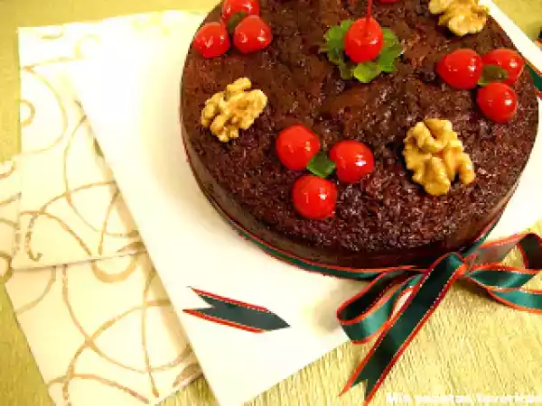 Recipe Venezuelan black cake or christmas cake - torta negra