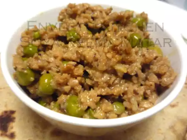 Recipe Soya keema matar
