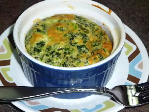 Recipe Spinach soufflé