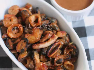 Recipe Grilled mixed-mini seafood - christmas count down