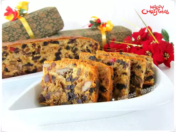 Recipe Christmas fruit cake