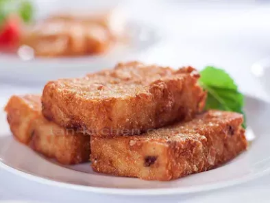 Recipe Kha-nom pak kard thod (fried radish cake)