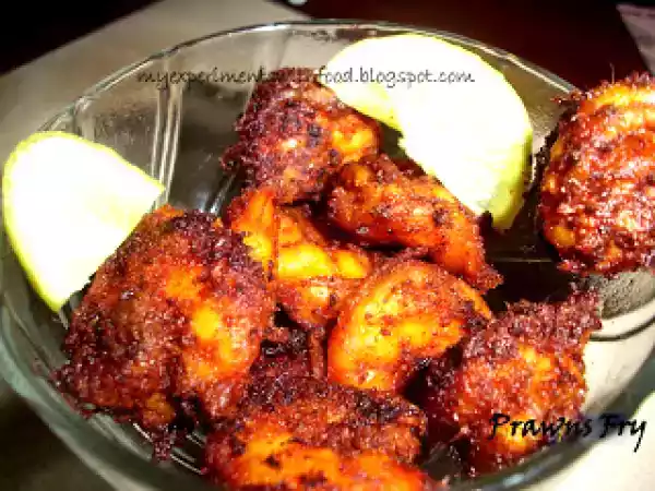 Recipe Prawns fry