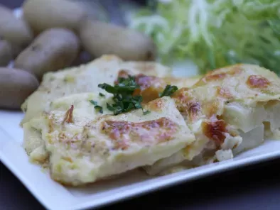 Recipe Celery root gratin--not exotic but still unknown