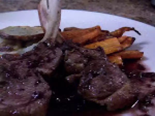 Recipe Want to wine and dine but short on time? (recipe ? rack of lamb in red wine sauce)