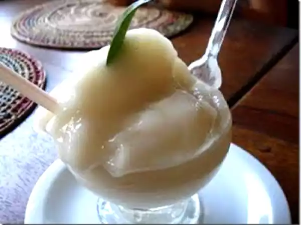 Recipe Recipe - soursop ice cream (sorvete de graviola)