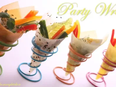 Recipe Party wrappers - soy wrap