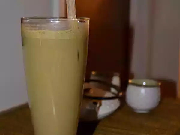 Recipe Chocolate peanut butter green monster smoothie and workouts