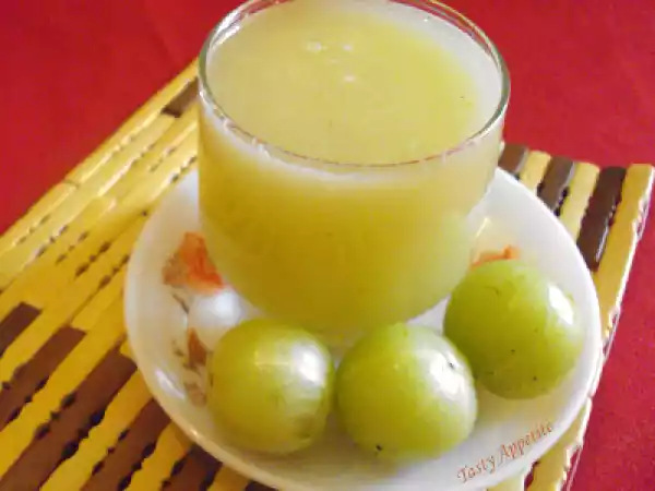 Recipe Amla juice / indian gooseberry juice