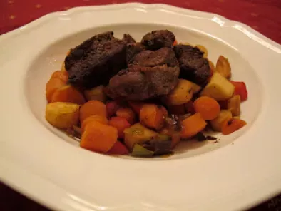 Recipe Stew meat and vegetables