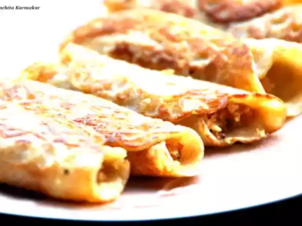 Recipe Coconut filled pancakes