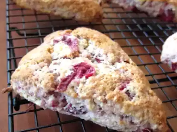 Recipe Orange cranberry scones