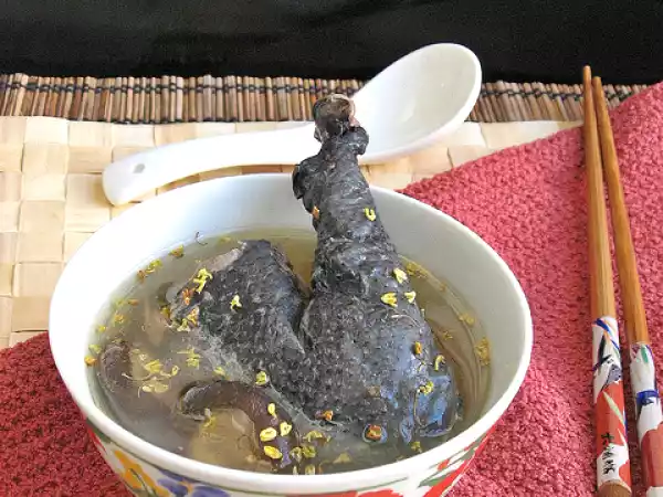 Recipe Silkie (black) chicken soup