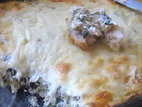 Recipe Spinach artichoke dip