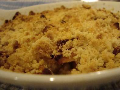 Recipe Crumble with apple and peer