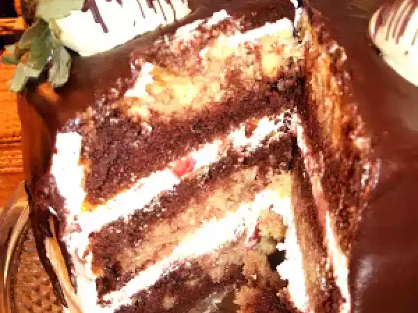 Recipe Tuxedo cake.