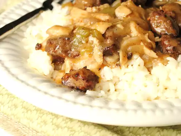 Recipe Sausage and chicken gumbo