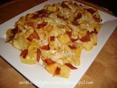Recipe Blue cheese and bacon chips