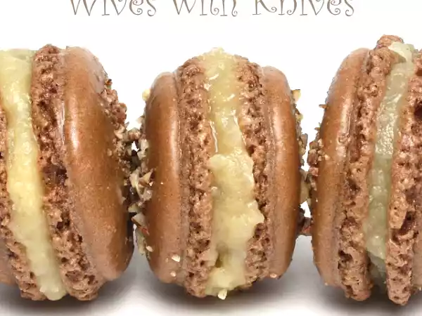 Recipe German chocolate cake macarons