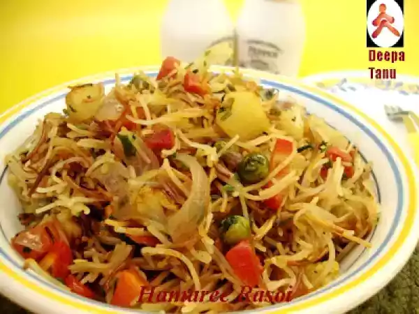Recipe Bambino vegetable pulao / semiya upma