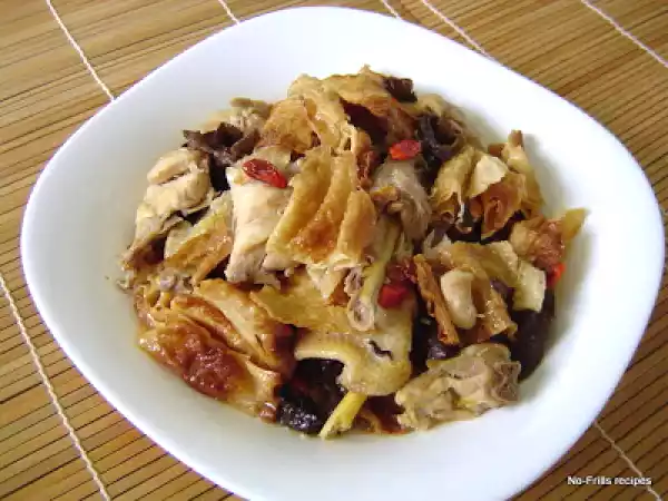 Recipe Braised chicken with preserved beancurd ~ foo yue kai