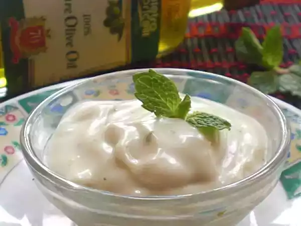 Recipe A few eggless mayonnaise recipes