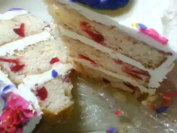 Recipe Cherry almond cake