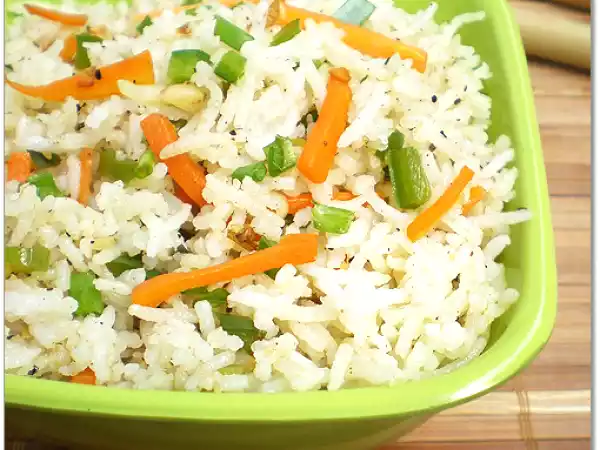 Recipe Chinese veg fried rice - restaurant style