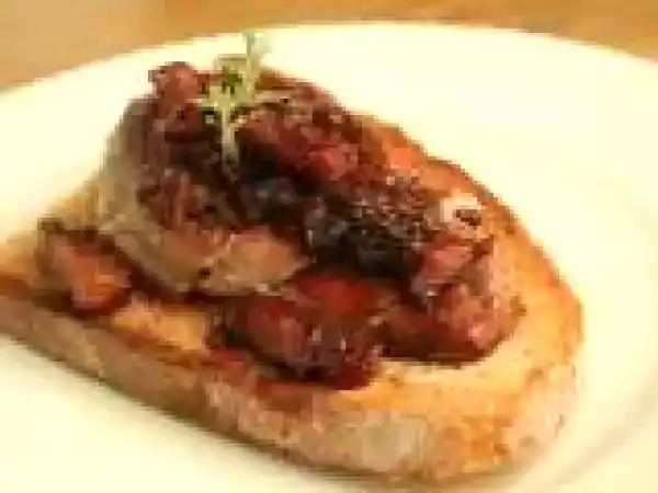 Recipe Pheasant on Toast and Springbok with Espresso Sauce