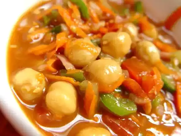 Recipe Refreshing spicy chickpea salad
