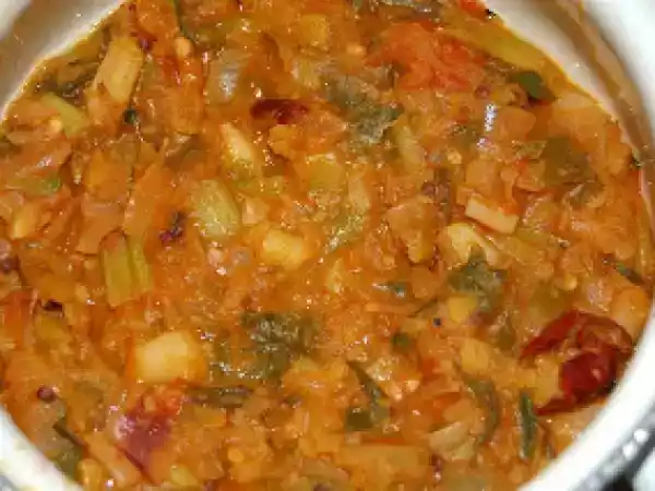 Recipe Spring onion kootu