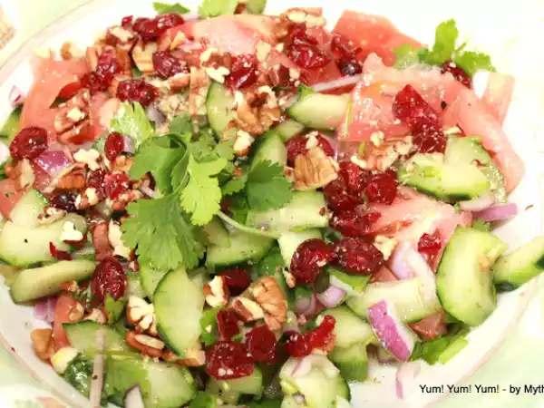 Recipe Crunchy cucumber salad (step by step)