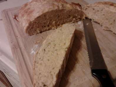 Recipe Leftover creation: vegetarian mashed chickpea-cauliflower bread recipe