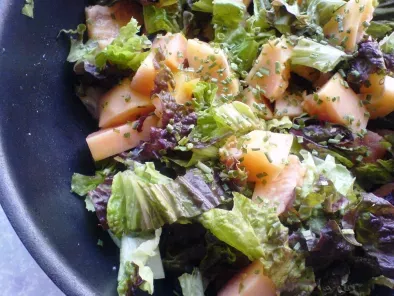 Recipe Papaya and lettuce salad