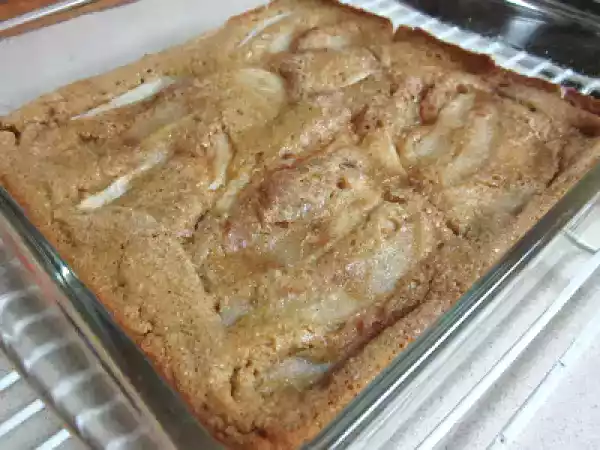 Recipe Pear-licious breakfast cake