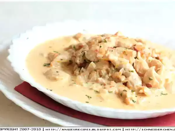 Recipe Zürcher geschnetzeltes / chicken zurich style